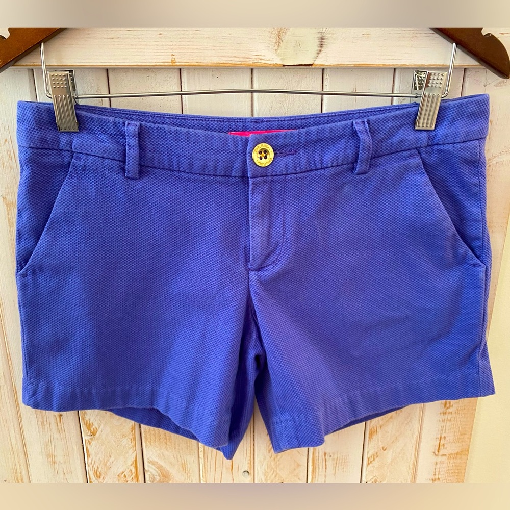 Lilly Pulitzer lavender shorts, size 2